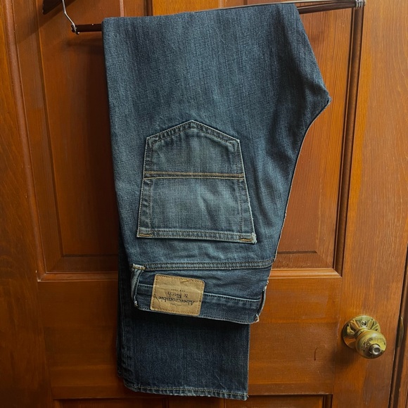 Abercrombie & Fitch Other - Vintage Y2K Abercrombie & Fitch Distressed Classic Straight Cut Denim Jeans